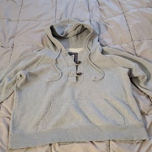 Old Navy grey hooded sweater